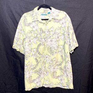 Cubavera Hawaiian inspired dress shirt